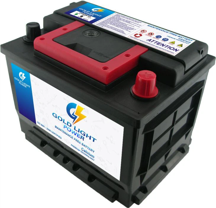 Kenya Africa DIN60 12v 60ah MF Super Capacity Car Battery